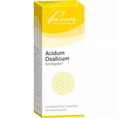 ACIDUM OXALICUM SIMILIAPLEX Druppels, 50 ml ACIDUM OXALICUM SIMILIAPLEX Druppels, 50 ml