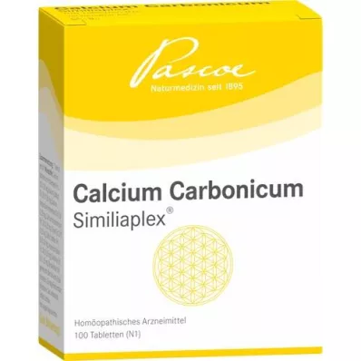 CALCIUM CARBONICUM SIMILIAPLEX Tabletten, 100 stuks CALCIUM CARBONICUM SIMILIAPLEX Tabletten, 100 stuks