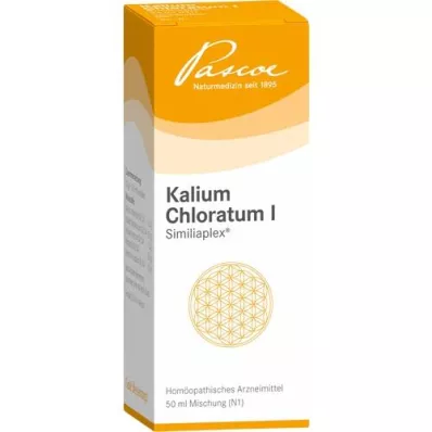 KALIUM CHLORATUM 1 Similiaplex-druppels, 50 ml KALIUM CHLORATUM 1 Similiaplex-druppels, 50 ml