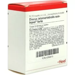 DISCUS INTERVERTEBRALIS suis Injeel forte ampullen, 10 stuks