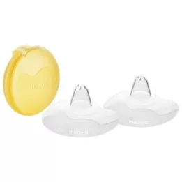 MEDELA Tepelschild Contact S met opbergdoos, 2 st