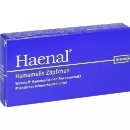 HAENAL Hamamelis zetpillen, 10 st