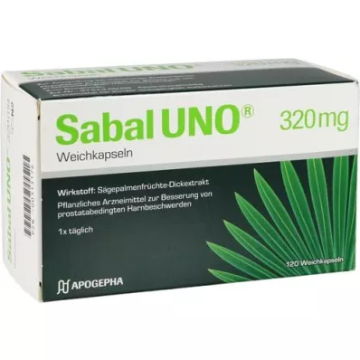 SABALUNO 320 mg zachte capsules, 120 stuks SABALUNO 320 mg zachte capsules, 120 stuks