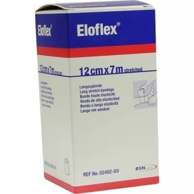 ELOFLEX Compressieverband 12 cmx7 m, 1 stuk ELOFLEX Compressieverband 12 cmx7 m, 1 stuk