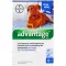 ADVANTAGE 400 oplossingspipetten voor honden vanaf 25 kg, 1x4 stuks