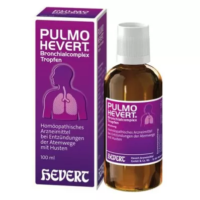 PULMO HEVERT Bronchiale complexdruppels, 100 ml
