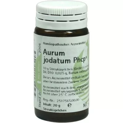 AURUM JODATUM PHCP Druppeltjes, 20 g AURUM JODATUM PHCP Druppeltjes, 20 g