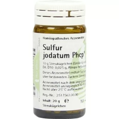 SULFUR JODATUM PHCP Druppeltjes, 20 g SULFUR JODATUM PHCP Druppeltjes, 20 g