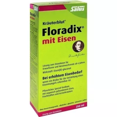 FLORADIX met ijzerdrank, 250 ml FLORADIX met ijzerdrank, 250 ml
