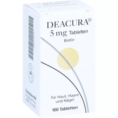 DEACURA 5 mg tabletten, 100 st DEACURA 5 mg tabletten, 100 st