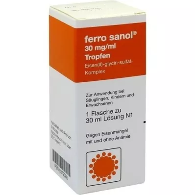 FERRO SANOL Orale druppels, 30 ml FERRO SANOL Orale druppels, 30 ml
