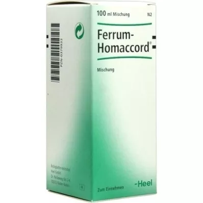 FERRUM HOMACCORD Druppels, 100 ml FERRUM HOMACCORD Druppels, 100 ml
