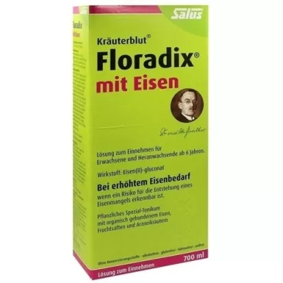 FLORADIX met ijzerdrank, 700 ml FLORADIX met ijzerdrank, 700 ml
