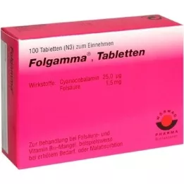 FOLGAMMA Tabletten, 100 stuks
