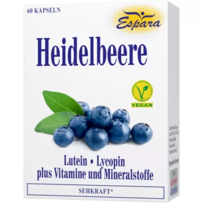 HEIDELBEERE CAPSULES, 60 stuks