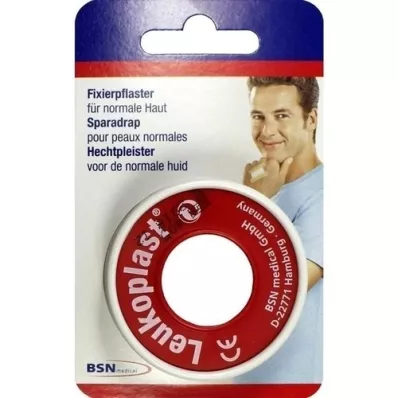 LEUKOPLAST 1,25 cmx5 m blisterkaart, 1 st LEUKOPLAST 1,25 cmx5 m blisterkaart, 1 st
