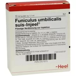 FUNICULUS UMBILICALIS suis Injeel ampullen, 10 stuks