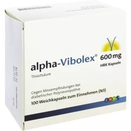 ALPHA VIBOLEX 600 mg HRK zachte capsules, 100 st