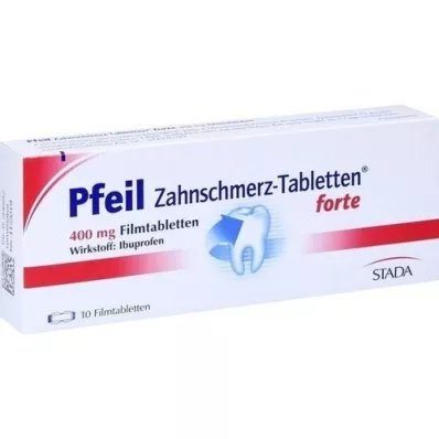 PFEIL Kiespijntabletten forte filmomhulde tabletten, 10 stuks