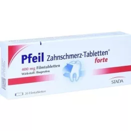 PFEIL Kiespijntabletten forte filmomhulde tabletten, 20 stuks