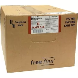 ISOTONISCHE Zoutoplossing Fresenius freeflex, 20X500 ml
