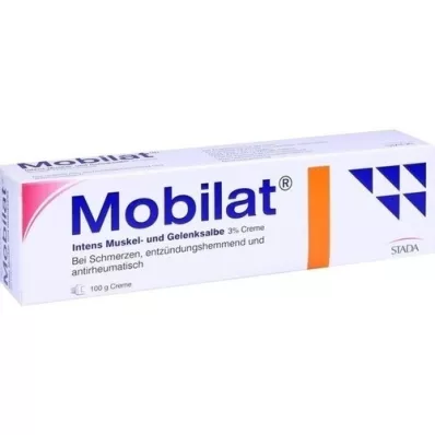 MOBILAT Intensieve spier- en gewrichtszalf 3% crème, 100 g MOBILAT Intensieve spier- en gewrichtszalf 3% crème, 100 g