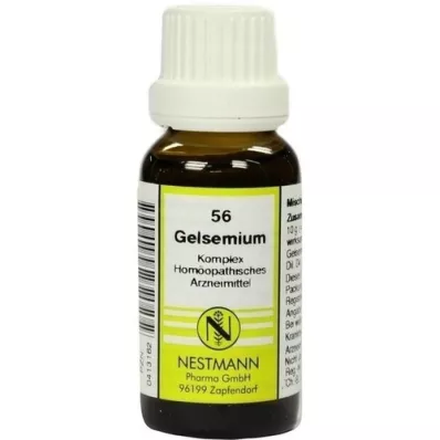 GELSEMIUM KOMPLEX Nr.56 Verdunning, 20 ml