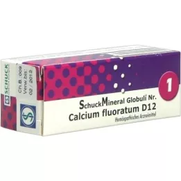 SCHUCKMINERAL Bolletjes 1 Calciumfluoratum D12, 7,5 g