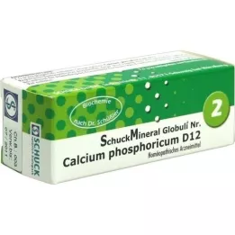 SCHUCKMINERAL Bolletjes 2 Calciumfosforicum D 12, 7,5 g