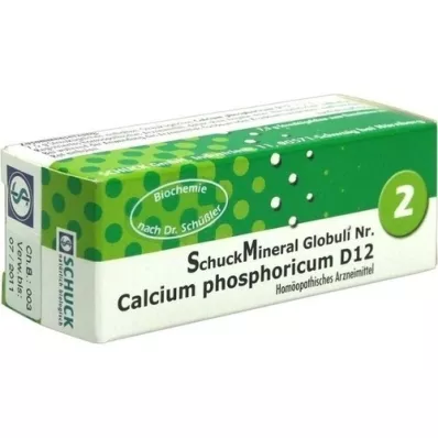 SCHUCKMINERAL Bolletjes 2 Calciumfosforicum D 12, 7,5 g