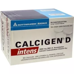 CALCIGEN D intens 1000 mg/880 IE kauwtabletten, 120 stuks
