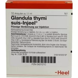 GLANDULA THYMI suis Injeel ampullen, 10 stuks