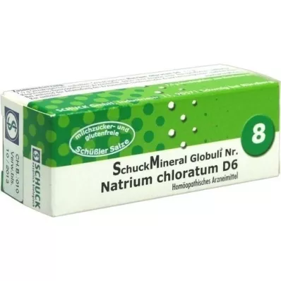 SCHUCKMINERAL Bolletjes 8 natriumchloratum D6, 7,5 g