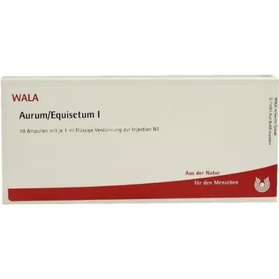 AURUM/EQUISETUM I ampullen, 10X1 ml AURUM/EQUISETUM I ampullen, 10X1 ml