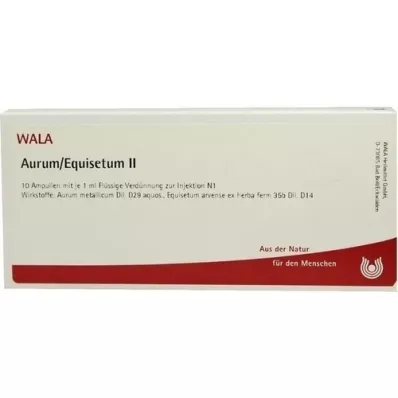 AURUM/EQUISETUM II Ampullen, 10X1 ml AURUM/EQUISETUM II Ampullen, 10X1 ml