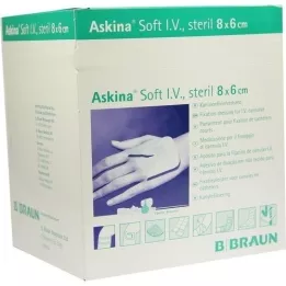 ASKINA Zachte I.V. wondverband 6x8 cm, 50 st