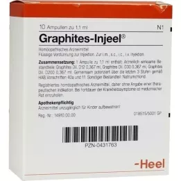 GRAPHITES INJEEL Ampullen, 10 stuks