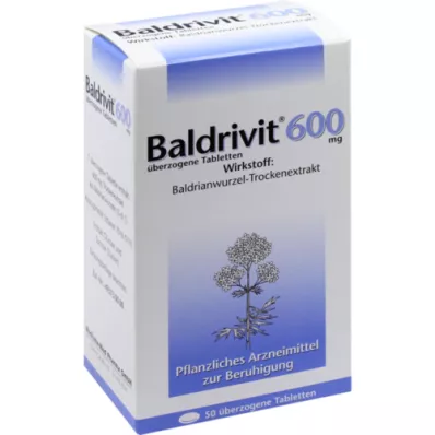 BALDRIVIT 600 mg omhulde tabletten, 50 stuks BALDRIVIT 600 mg omhulde tabletten, 50 stuks
