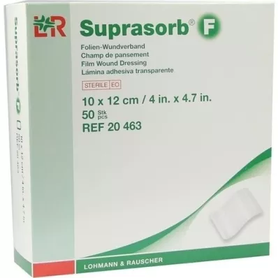 SUPRASORB F Folie-wondverband 10x12 cm steriel, 50 st SUPRASORB F Folie-wondverband 10x12 cm steriel, 50 st