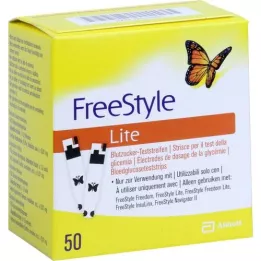 FREESTYLE Lite teststrips zonder codering, 50 stuks