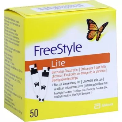 FREESTYLE Lite teststrips zonder codering, 50 stuks