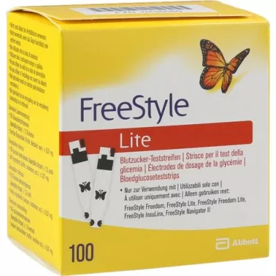 FREESTYLE Lite teststrips zonder codering, 100 stuks