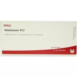 ACHATWASSER D 12 ampullen, 10X1 ml