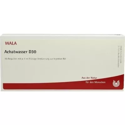 ACHATWASSER D 30 ampullen, 10X1 ml ACHATWASSER D 30 ampullen, 10X1 ml