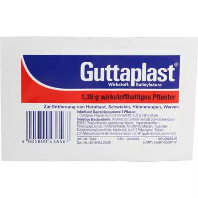 GUTTAPLAST 6x9 cm, 1 stuk GUTTAPLAST 6x9 cm, 1 stuk