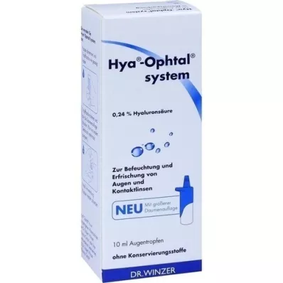 HYA-OPHTAL systeemoogdruppels, 10 ml