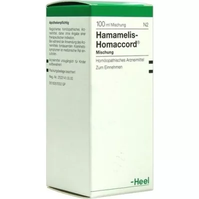 HAMAMELIS HOMACCORD Druppels, 100 ml HAMAMELIS HOMACCORD Druppels, 100 ml