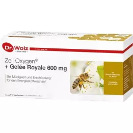 ZELL OXYGEN+ Royal Jelly 600 mg drinkampullen, 14X20 ml