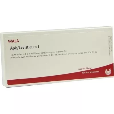APIS/LEVISTICUM I ampullen, 10X1 ml