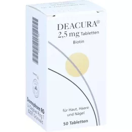 DEACURA 2,5 mg tabletten, 50 stuks